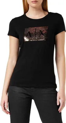Produktbild von Armani Exchange 8nytdl Kurzarm-t-shirt Schwarz M Frau Schwarz M