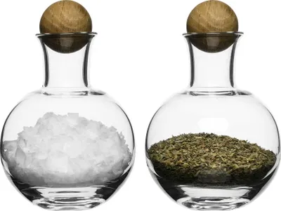 Produktbild von Sagaform Nature Gewürzkaraffen, 0,2 l, 10 cm, 2 Stk.