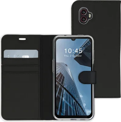 Zdjęcie produktu dla Accezz Wallet Softcase Bookcase dla Samsung Galaxy Xcover 6 Pro - Czarny