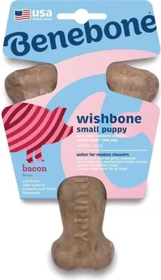 Zdjęcie produktu dla Benebone Puppy Wishbone bekon S