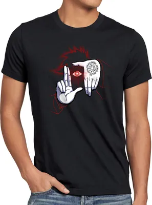 Produktbild von style3 Alucard Hand Herren T-Shirt hellsing anime manga japan