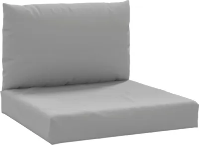 Obrázok produktu pre vidaXL Vankúš na paletu 2-dielny Grey Oxford Fabric
