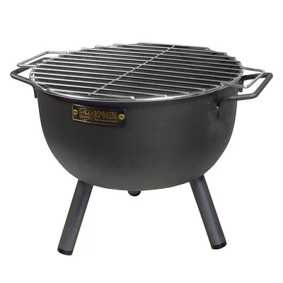 Produktbild von Imex el Zorro Tischgrill Schwarz Holzkohlegrill Ø 30 x 28 cm