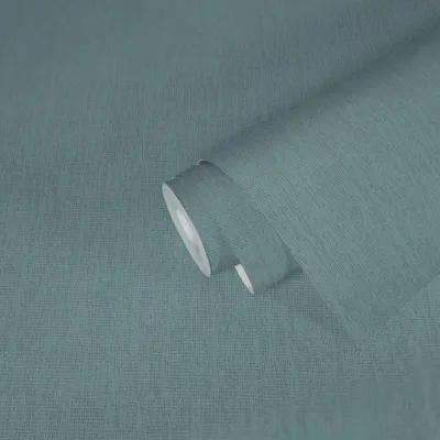 Produktbild von A.S. Creation | Uni Tapete | Vliestapete | Kollektion #Hygge | 385994 | Blau | 10.05 x 0.53 m | Einfarbig | Wohnzimmer |