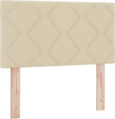 Immagine prodotto di vidaXL, testiera in tessuto, color crema