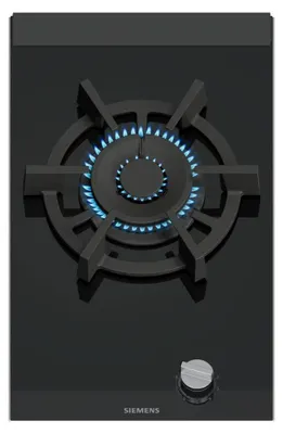 Produktbild von 30 cm domino-gaskochfeld, 1-flammig, schwarz Siemens ER3A6AI10