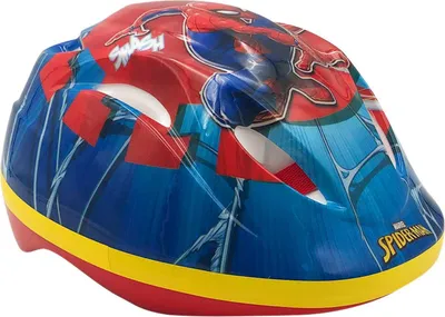 Produktbild von Volare Spider-Man kask rowerowy chłopięcy niebieski/czerwony rozmiar 51-55 cm