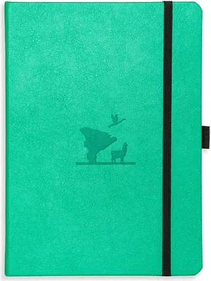 Produktbild von Dingbats* Earth A5+ Emerald Eduardo Avaroa Notebook - Dotted