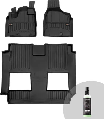 Produktbild von FROGUM ProLine 3D Gummimatten Exklusiven Auto Fußmatten Autofussmatten für Dabge Grand Caravan V 2007-2020