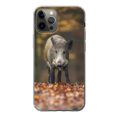 Produktbild von MuchoWow® Handyhülle Schutzhülle Hülle für iPhone 13 Pro Wildtier - Wald - Herbst Silikon Softcase Handy Hülle - Handy-Tasche