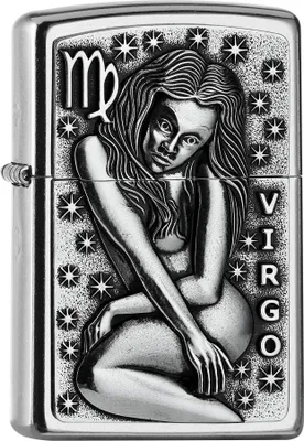 Produktbild von ZIPPO ZODIAC VIRGO Feuerzeug Jungfrau 2006499