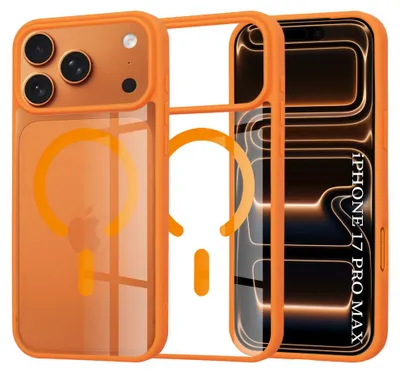 Produktbild von Techsuit – MagSafe Pro Hülle für iPhone 17 Pro Max – orange