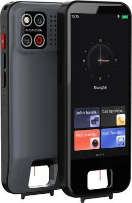 Produktbild von S50PRO AI Smart Scan Translator with Built in Battery 148 Languages Online 19 Offline Translation Video Call Real Time Group Chat 4.5 Inch Screen