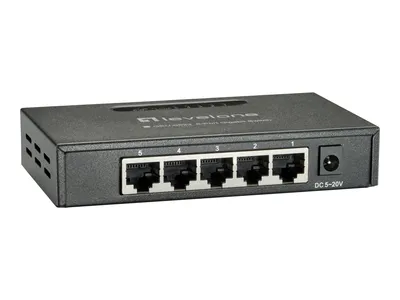 Obrázek produktu pro LevelOne GEU-0523 - Switch - unmanaged - 5 x 10/100/1000