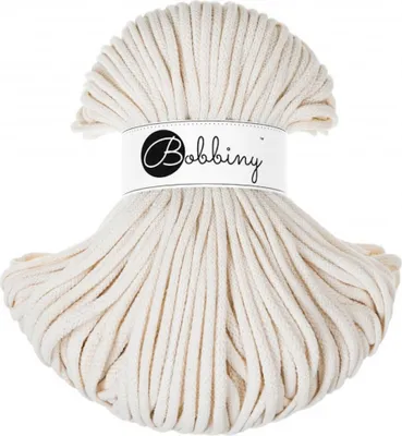 Produktbild von Bobbiny Premium 5 mm 100 m Natural Schnur
