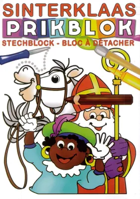 Produktbild von Sinterklaas-Nadelblock mit Nadel und Stechkissen.