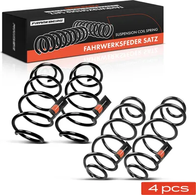 Productafbeelding van Frankberg 4x Veer Vooras Achteras voor Peugeot 208 I