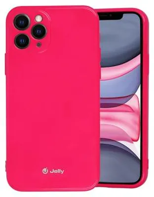 Imagen del producto de Funda de silicona rosa para Samsung Galaxy S21 Ultra