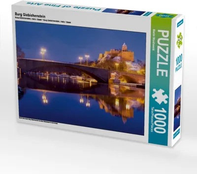 Produktbild von Calvendo Burg Giebichenstein 1000 Teile Puzzle quer 640x480mm, Wasilewski Martin; 7275698
