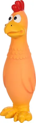 Produktbild von Flamingo Hundespielzeug Curra Huhn orange