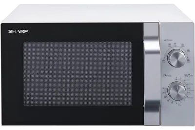 Immagine prodotto di Sharp R204WA Solo microonde 6 livelli di potenza - controllo meccanico per scongelamento, cottura e riscaldamento