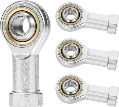 Produktbild von 4 Stück 10mm Gelenkkopf Gelenklager, M10 x 1.5 Gelenklager Metrisch Innengewinde Rechtsgewinde selbst-schmierend für Sphärische Gleitstangenenden
