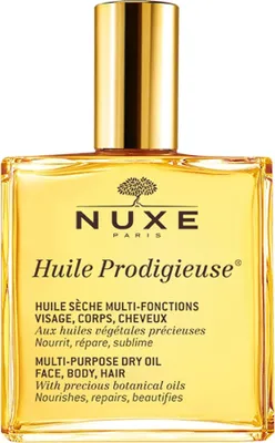 Image de Nuxe Huile Prodigieuse Huile sèche multi-usages Tous types de peaux/visage, corps et cheveux 100 ml