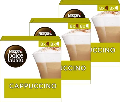 Produktbild von Dolce Gusto - Cappuccino - 3x 16 Kapseln