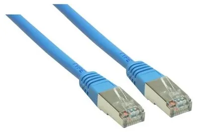 Produktbild von Good Connections Patchkabel CAT6 S/FTP 10m blau 250MHz