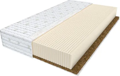 Produktbild von Kindermatratze Babymatratze 70x140 cm TORO KIDS Höhe ca. 10 cm H2 H3 Latex Kokos Aloe Vera Bezug