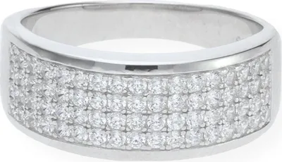 Produktbild von Ring Silber 925 Zirkonia JL10-07-1236 JuwelmaLux Größe 58
