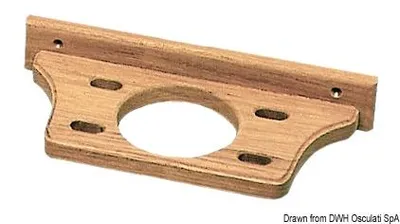 Image de Brosse à dents en teck 206x89x37 mm , 1 pièce