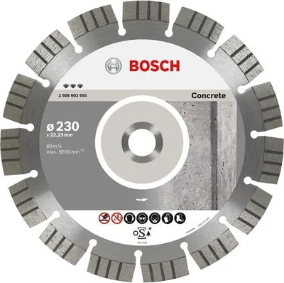 Zdjęcie produktu dla Bosch 2 608 602 658, Beton, 35 cm, 2 cm, 3,2 mm, 1 szt.
