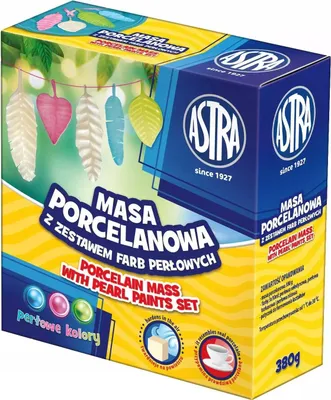 Immagine prodotto di Massa di porcellana con vernici Astra