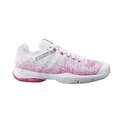 Produktbild von Babolat Sensa Padel-Tennis Padelschuhe Sportschuhe weiß/pink 31S21757-1050, Schuhgröße:38 EU