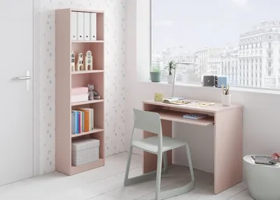 Produktbild von Jugendzimmer-Set >i-JOY< in Rosa - 52x180x25 (BxHxT)
