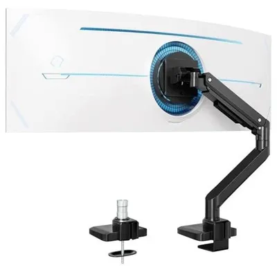 Zdjęcie produktu dla Uchwyt do monitora 17 49 cali sprężyna gazowa ergonomiczny regulowany biuro