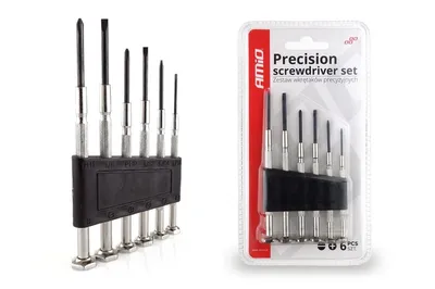 Obrázek produktu pro Sada přesných šroubováků AMiO, 6 ks