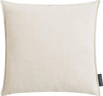 Produktbild von Kissenhülle - 40 x 40 cm - Beige - mit Reißverschluss - mit Stehsaum