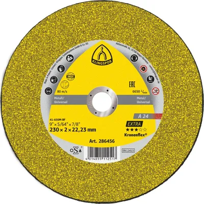 Produktbild von Klingspor A 24 EX Trennscheiben, 230 x 2 x 22,23 mm gerade