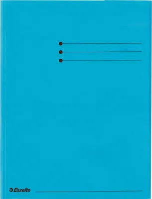 Produktbild von Esselte 44224, Konventioneller Dateiordner, A4, Karton, Blau, 240 mm, 318 mm