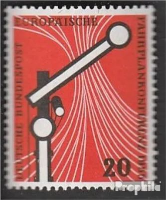 Produktbild von Briefmarken BRD (BR.Deutschland) 1955 Mi 219 (kompl.Ausg.) gestempelt Europäische Fahrplankonferenz