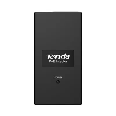 Zdjęcie produktu dla Tenda POE15F, Fast Ethernet, 10,100 Mbit/s, IEEE 802.3, IEEE 802.3af, IEEE 802.3u, Czarny, 100 m, Zasilanie