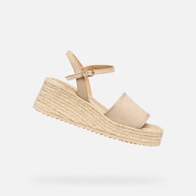 Produktbild von Geox Beige Damensandalen Alemeria 37