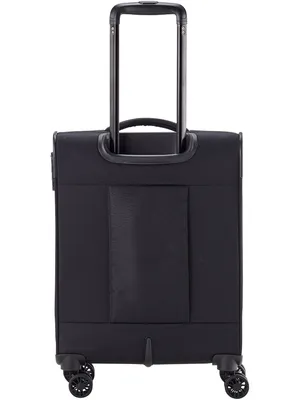 Produktbild von Travelite Trolley Chios S Schwarz Polyester Handgepäck, TSA-Zahlenschloss, 4 Doppelrollen, 1 Trennwand, 39x20x55 cm, 34 L, 2.4 kg