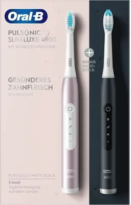 Productafbeelding van Oral-B Pulsonic Slim Luxe 4900, zwart/rosegoud