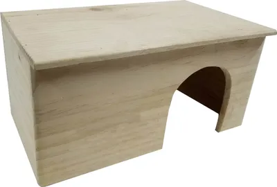 Produktbild von Dehner Nagerhaus Tantor, ca. 39 x 23 x 20 cm, Kiefernholz, natur
