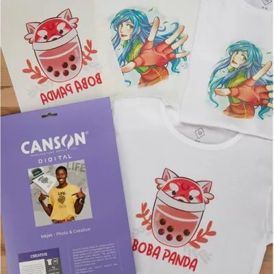Immagine prodotto di Canson C204567480 Transfer per abbigliamento Ad inchiostro