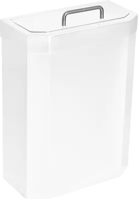 Produktbild von Mediclinics Hygiene-Abfallbehälter - geschlossen - 10 Liter - Stahl - weiß