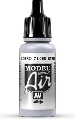 Produktbild von Vallejo MA065 MA065 Steel - Stahl Modell Air